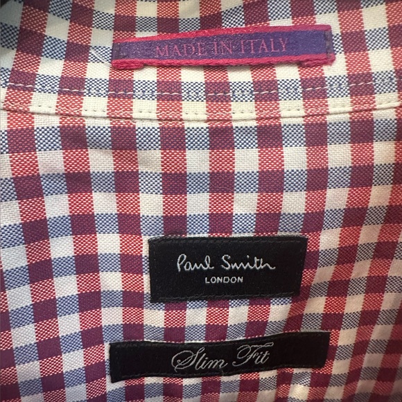 Paul Smith Slim Fit Button Down Shirt - Picture 4 of 5